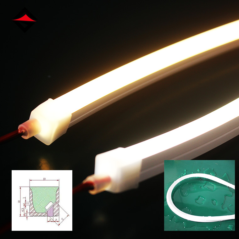 Visoka kakovost 10*10 mm LED neonski svetlobni trak