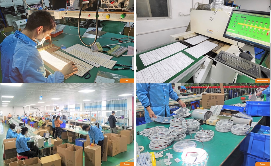 Guoye Optoelectronics nadzoruje kakovost LED svetlobnih trakov